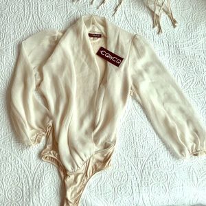 Blouse body suit never worn!